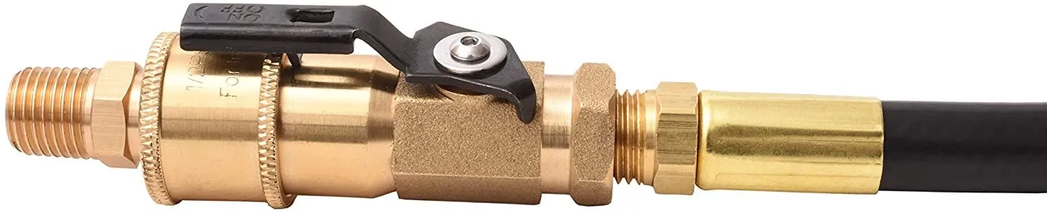Grill quick connect adapter
